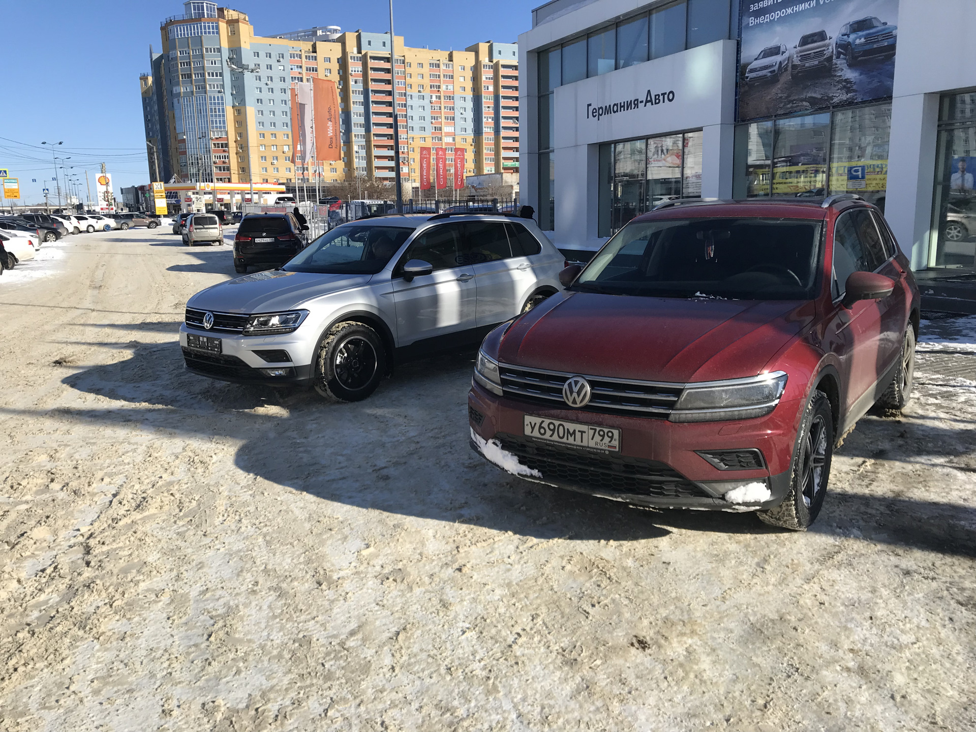 Братан приехал. — Volkswagen Tiguan (2G), 1,4 л, 2018 года | покупка машины  | DRIVE2