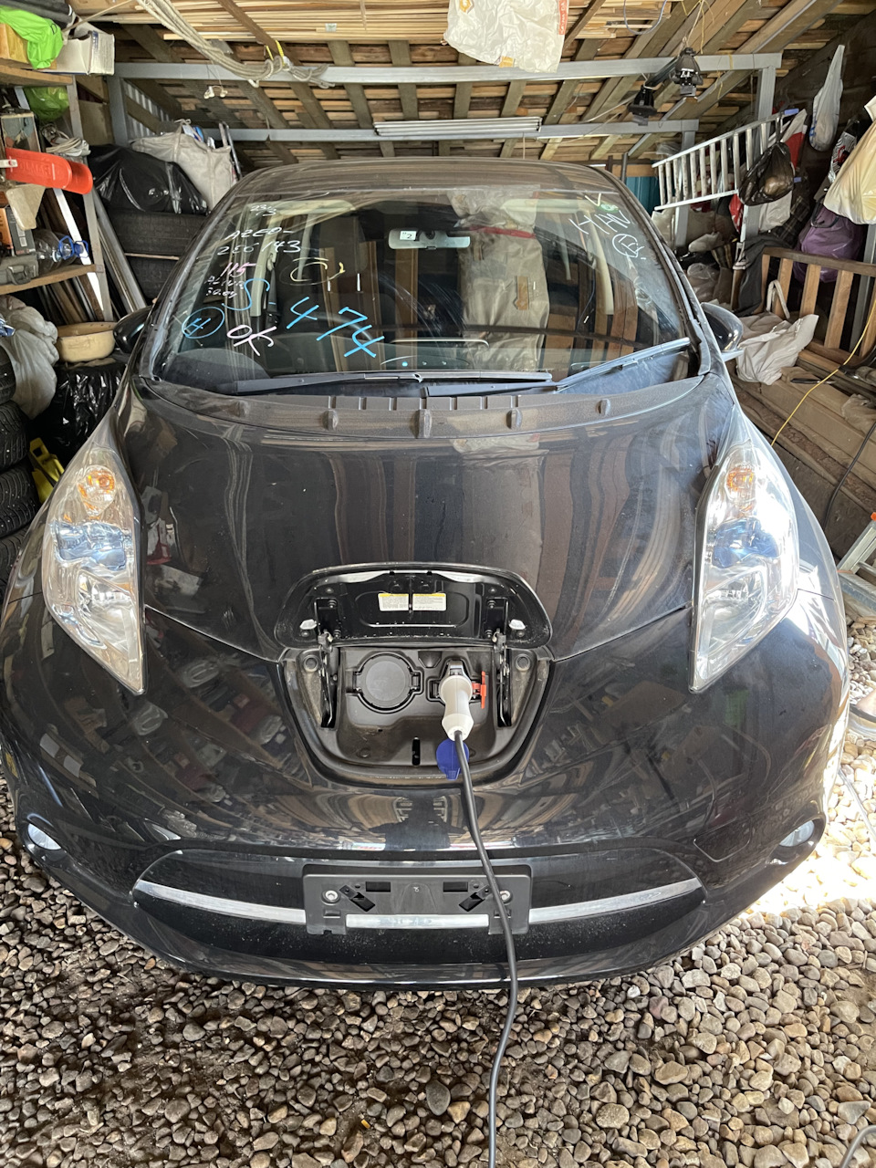 2. Приехала моя машинка . — Nissan Leaf (1G), 2016 года | покупка машины |  DRIVE2