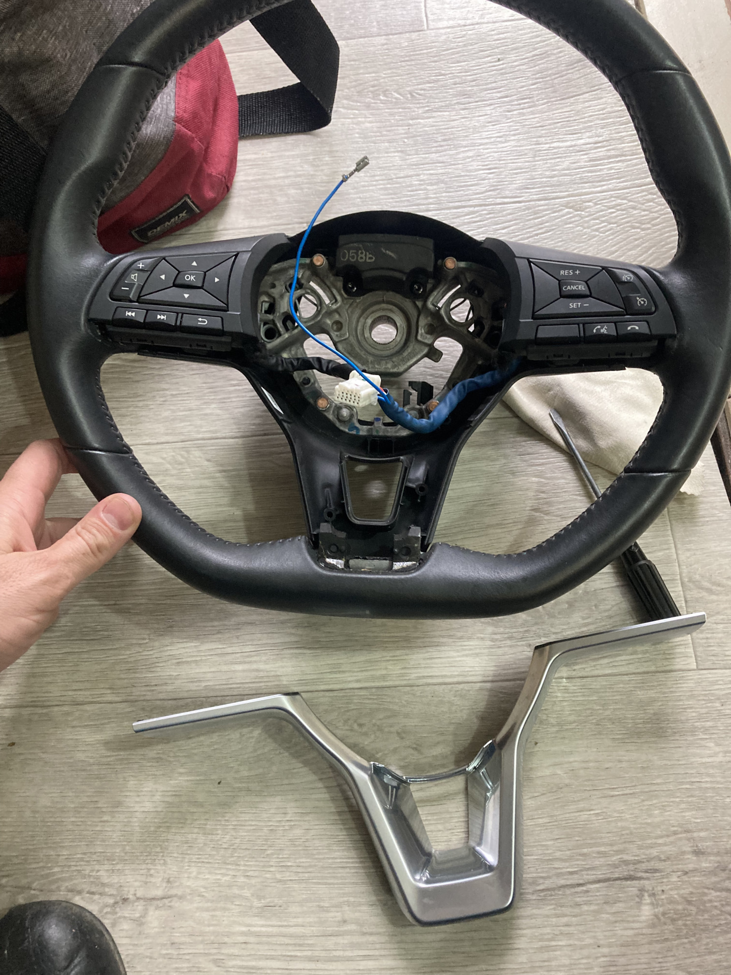 Руль Рест — Nissan Pulsar (NB17), 1,5 л., 2016 года | другое | DRIVE2