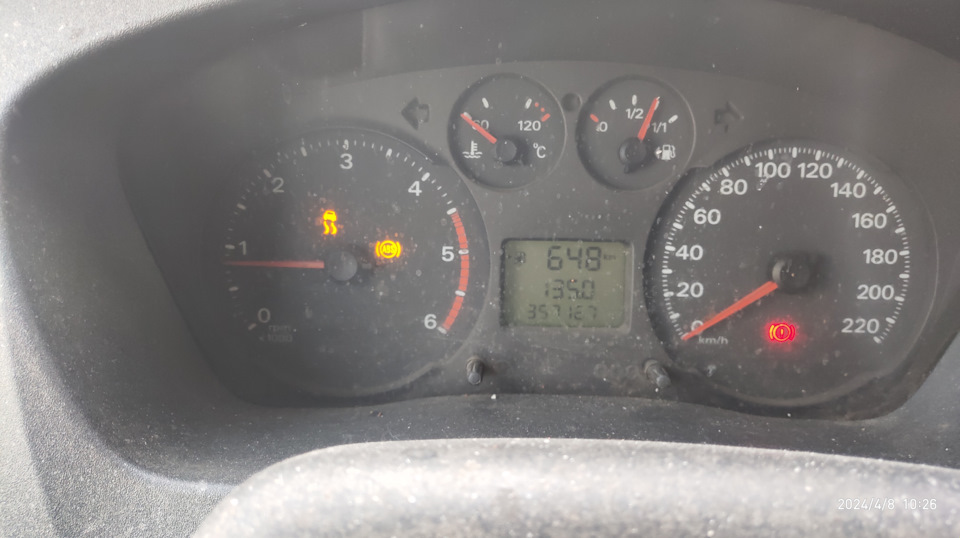 проблема — Ford Transit (7G)
