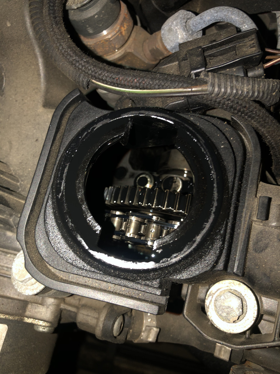 21. Квкг, расход масла, картерные Газы m47n2 — BMW 3 series (E90), 2 л ...