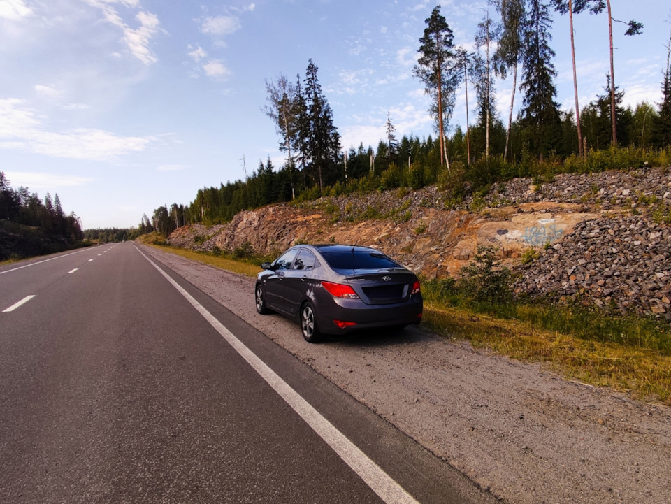 Photo from the logbook Hyundai Solaris (1G)