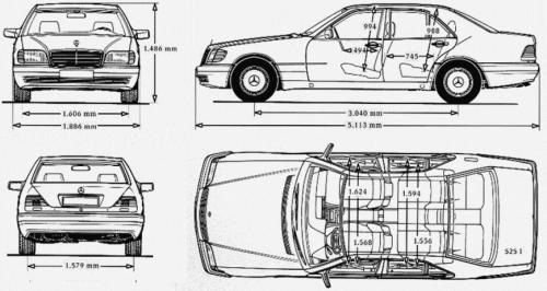 W140 объем