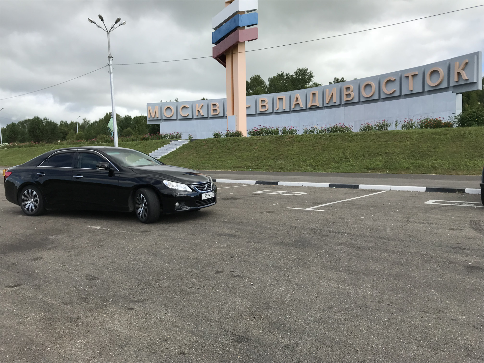 Поезда на море. Благовещенск — Хабаровск — Уссурийск- Андреевка-  Владивосток — Хабаровск — Благовещенск — Toyota Mark X (GRX130), 2,5 л,  2011 года | путешествие | DRIVE2