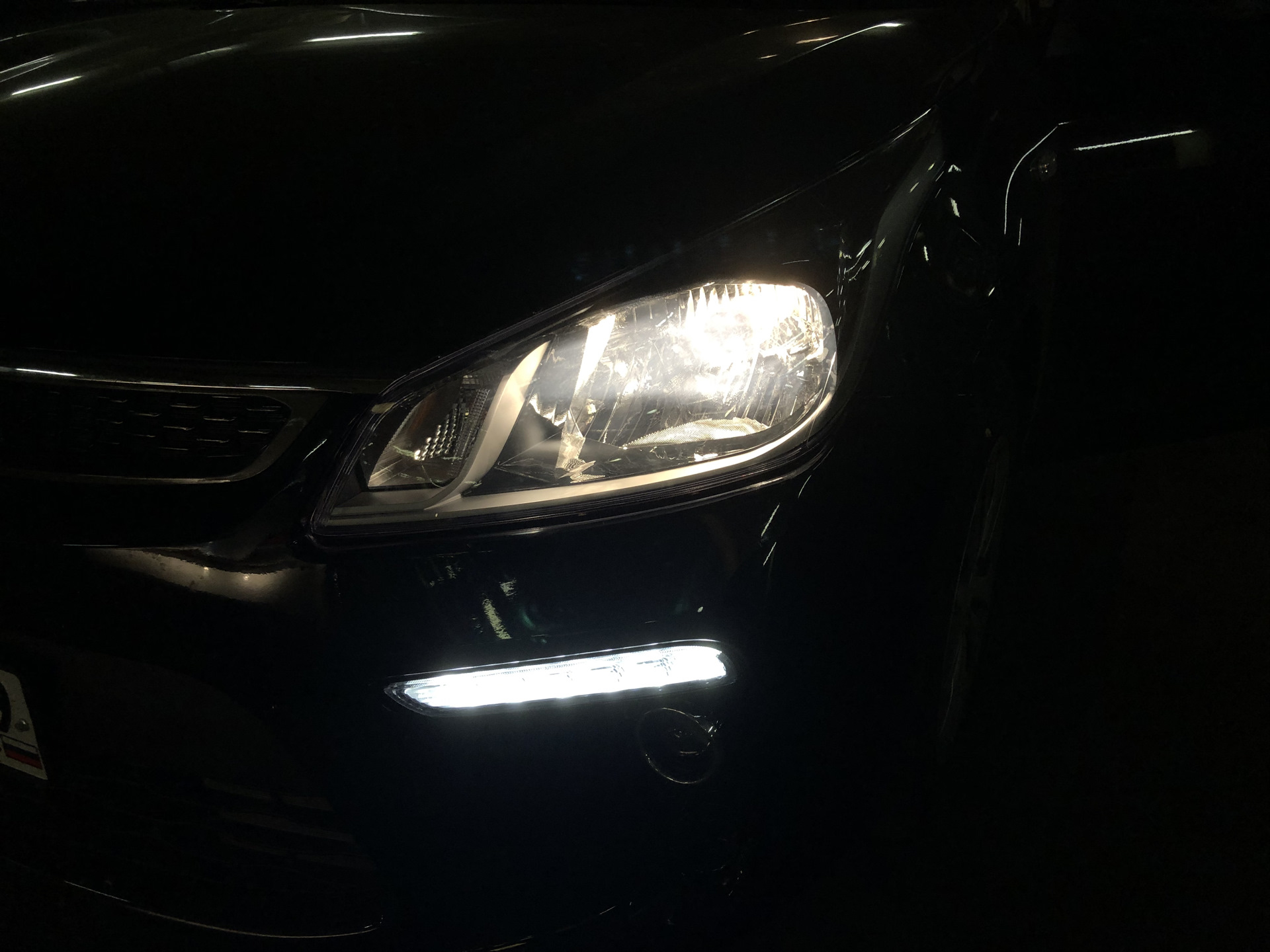 #6 Бронирование фар. — KIA Rio (4G), 1,6 л, 2019 года | тюнинг | DRIVE2