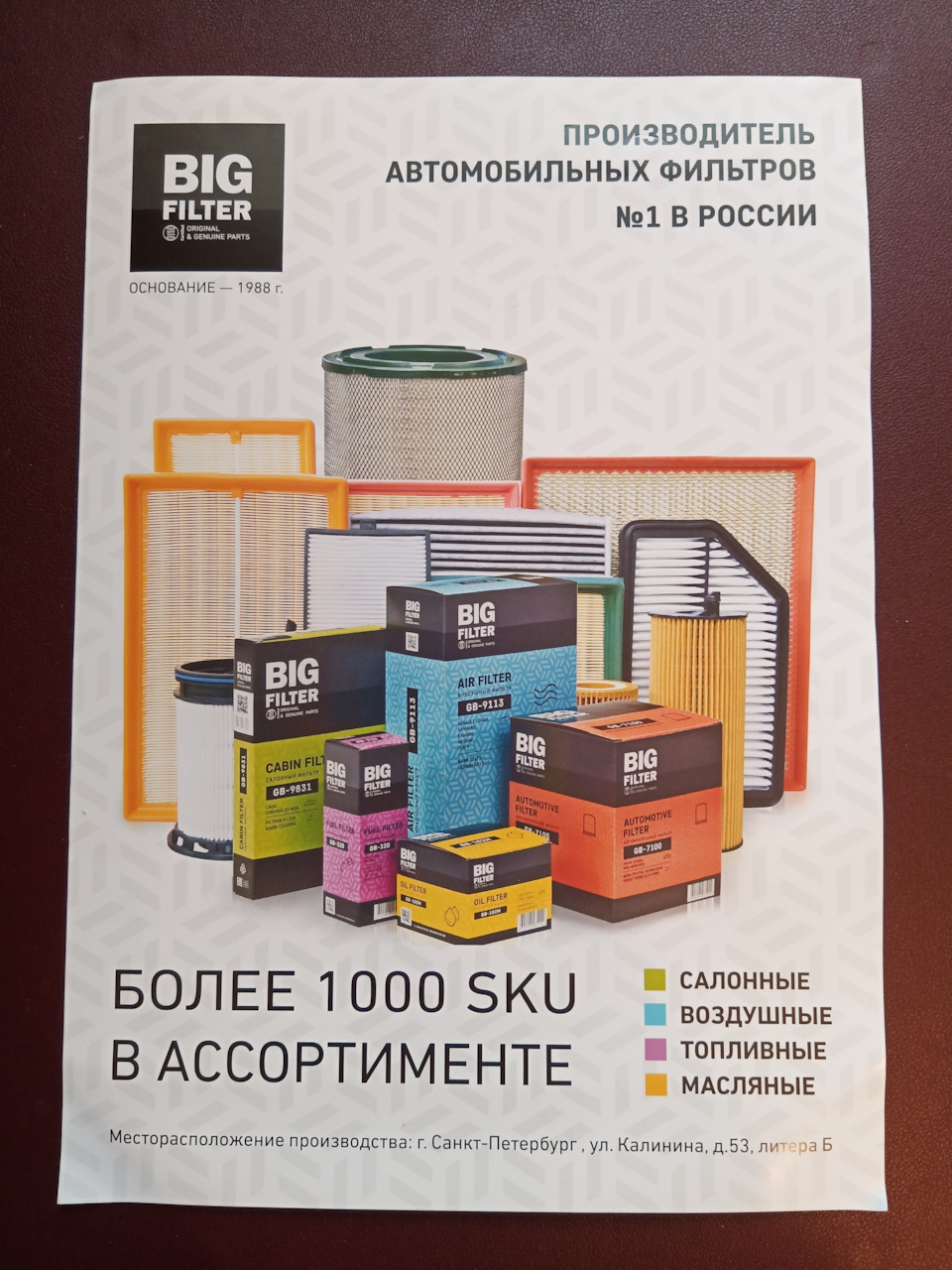 Пост#69. ТО-1 в прошлом. Фильтры BigFilter-альтернатива оригинальным! —  Chery Tiggo 7 Pro, 1,5 л, 2022 года | плановое ТО | DRIVE2