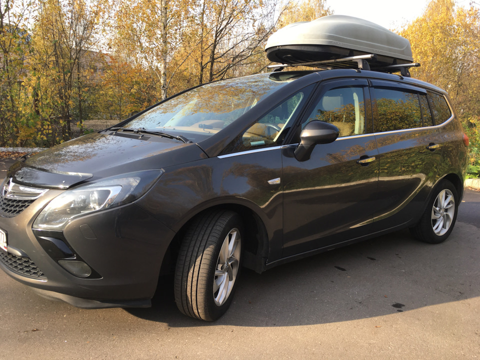 Zafira Tourer c вело ерепление