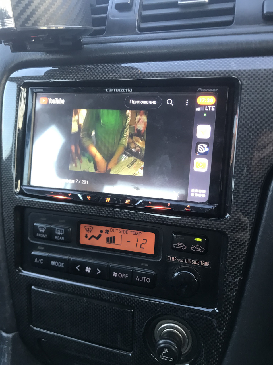 Carrozzeria+iPhone+CarPlay+YouTube — Toyota Chaser (100), 2,5 л, 1998 года  | автозвук | DRIVE2