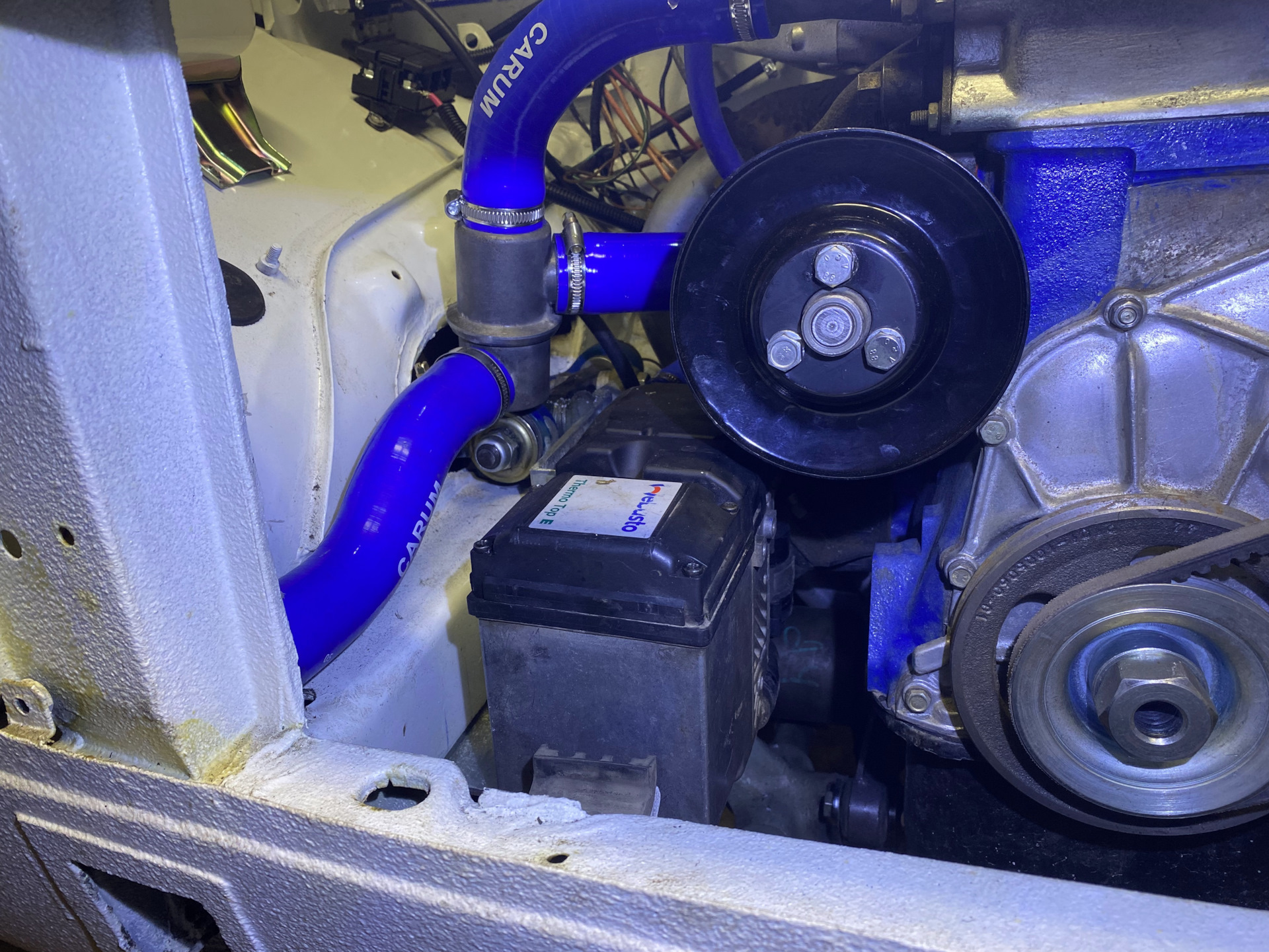 Самостоятельная установка Webasto в Ниву — Lada 4x4 3D, 1,7 л, 1995 ...