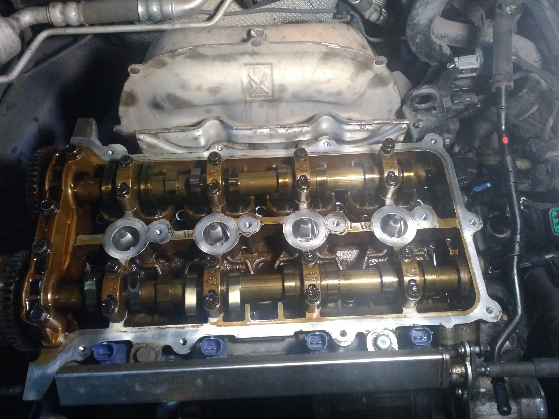 Течь прокладки ГБЦ. Часть 2-решение — Hyundai i30 (1G), 1,6 л, 2010 ...