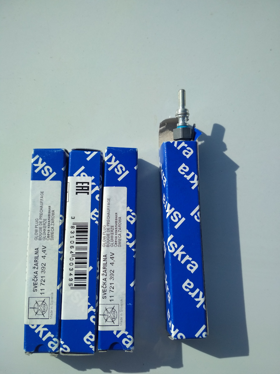 11721392 Свеча накала H1 ISKRA | Запчасти на DRIVE2