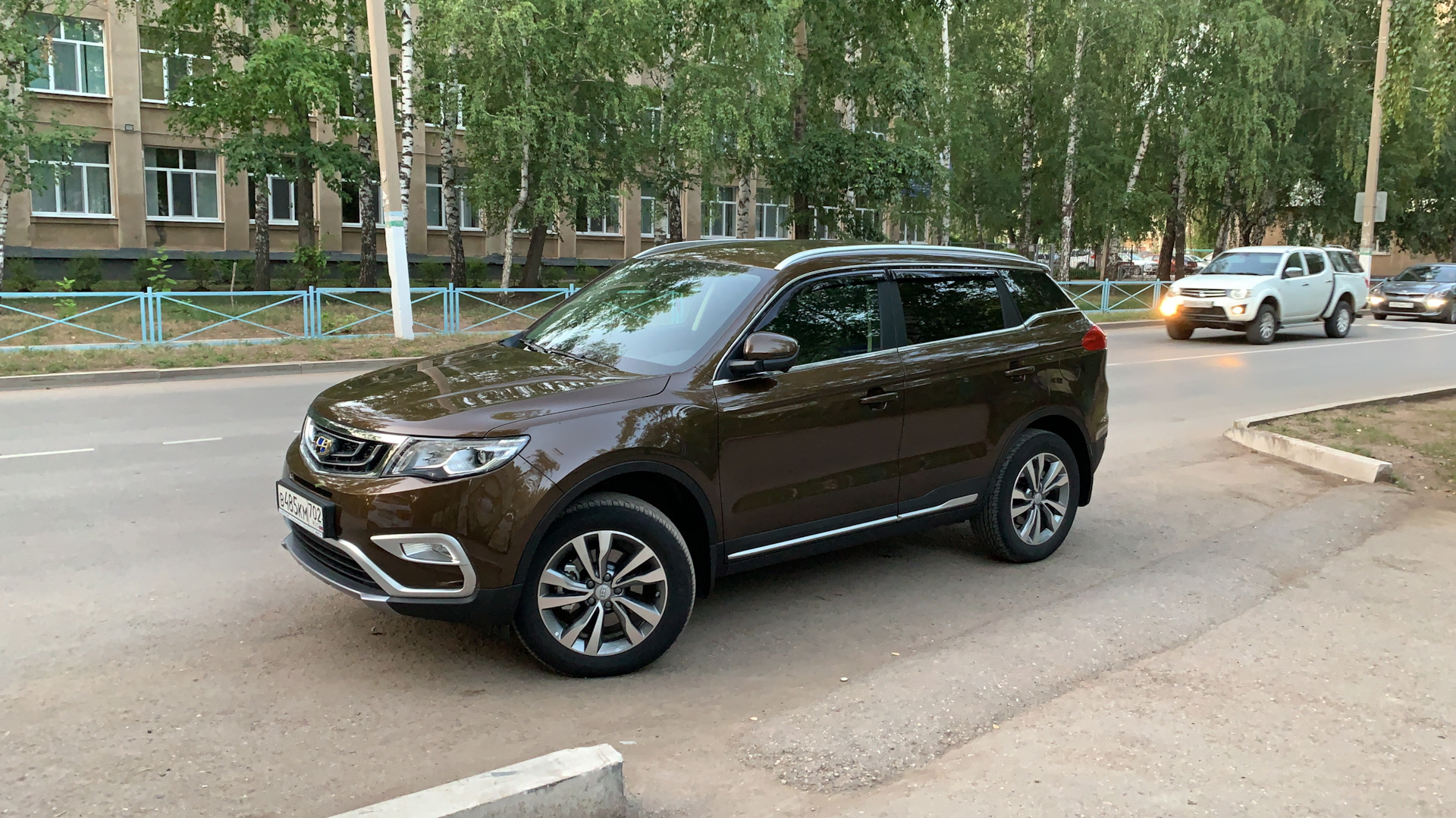 Geely Atlas (1G) 2.4 бензиновый 2021 | 2,4 4WD Яндекс Авто на DRIVE2