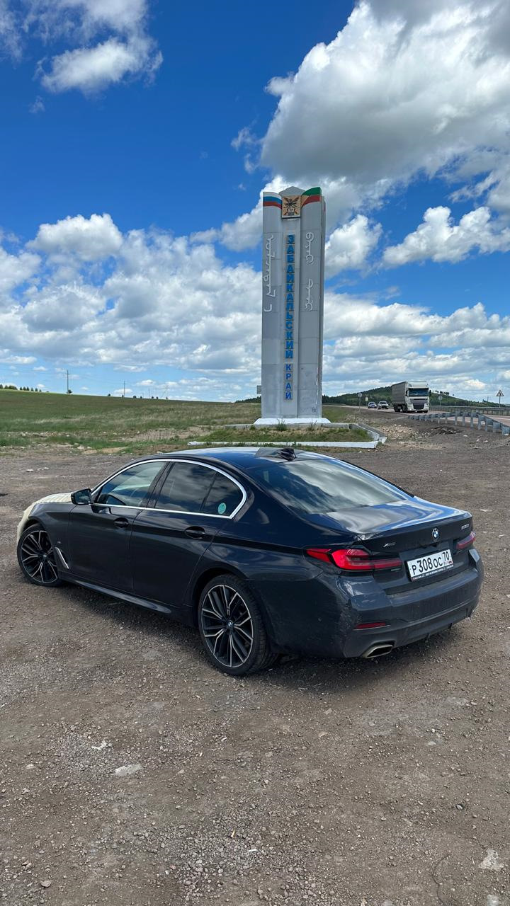 Перегон Владивосток-Томск и общие впечатления от авто — BMW 5 series (G30),  3 л, 2020 года | путешествие | DRIVE2