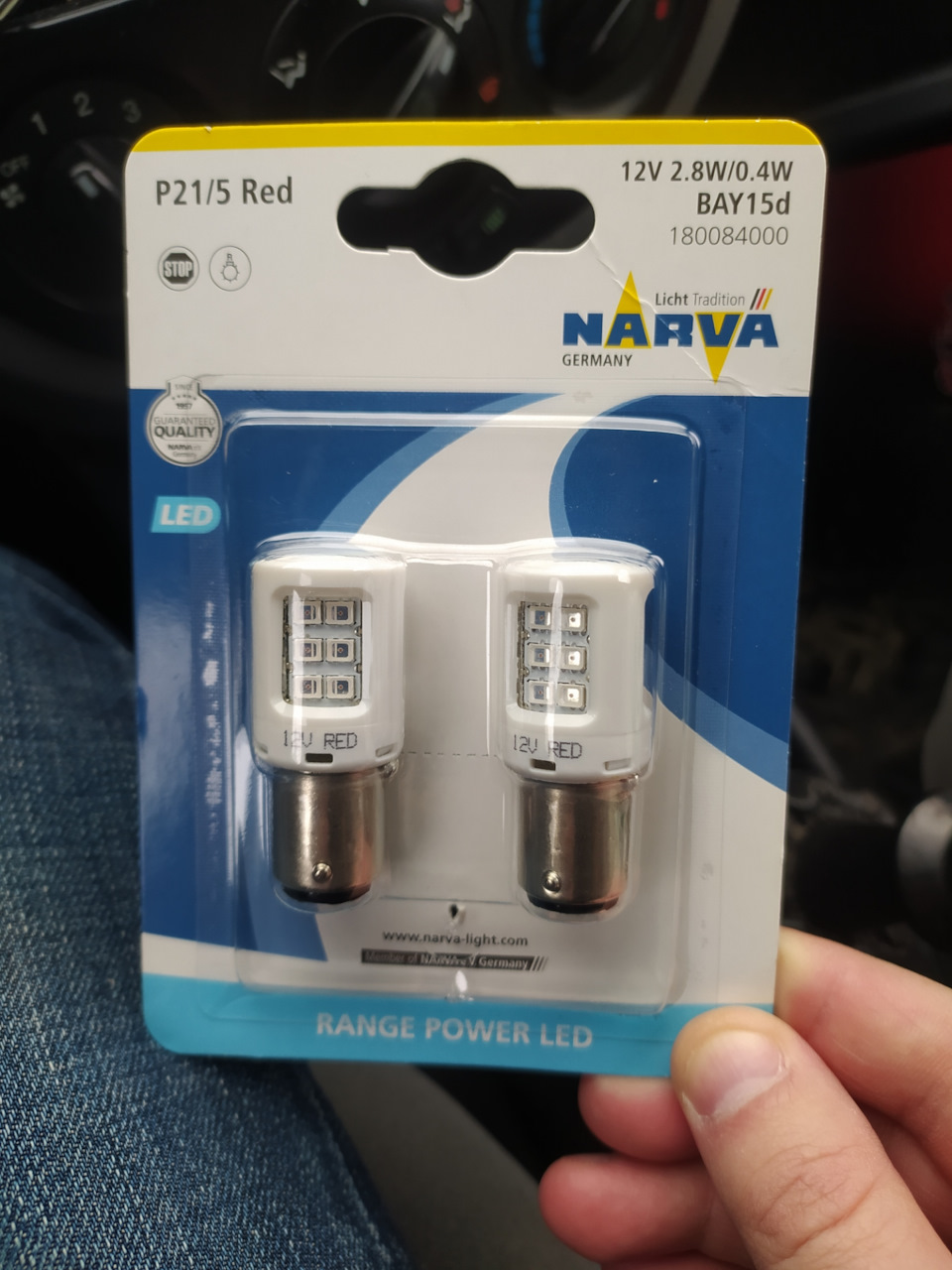 LED лампы NARVA P21/5w 180964000 — DRIVE2