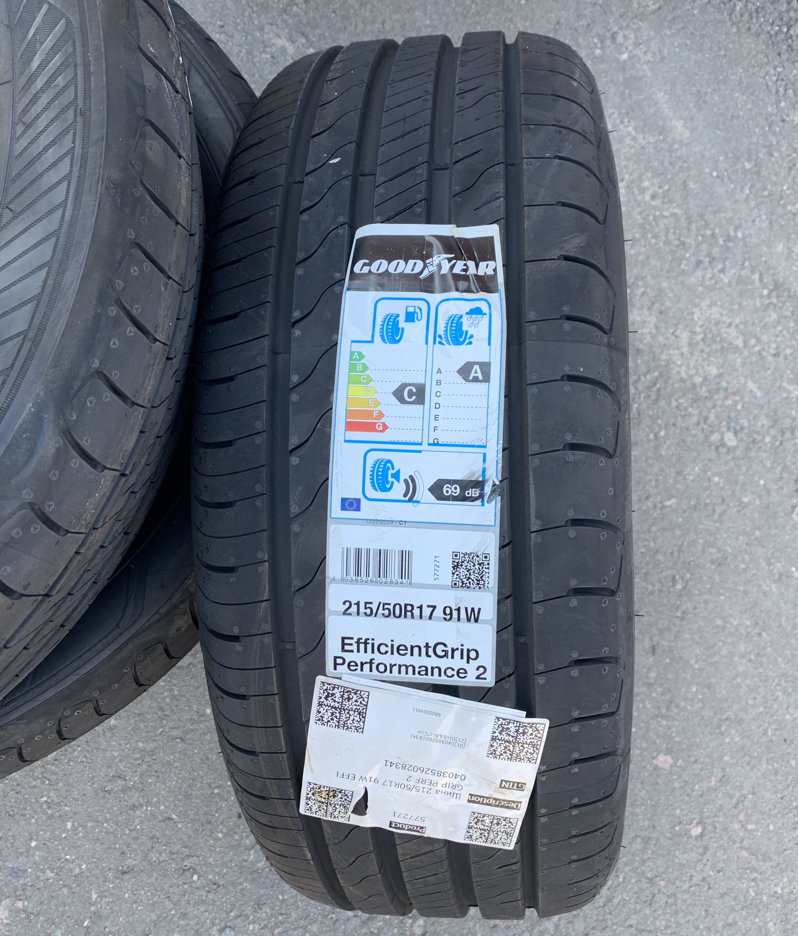 Шины goodyear efficientgrip