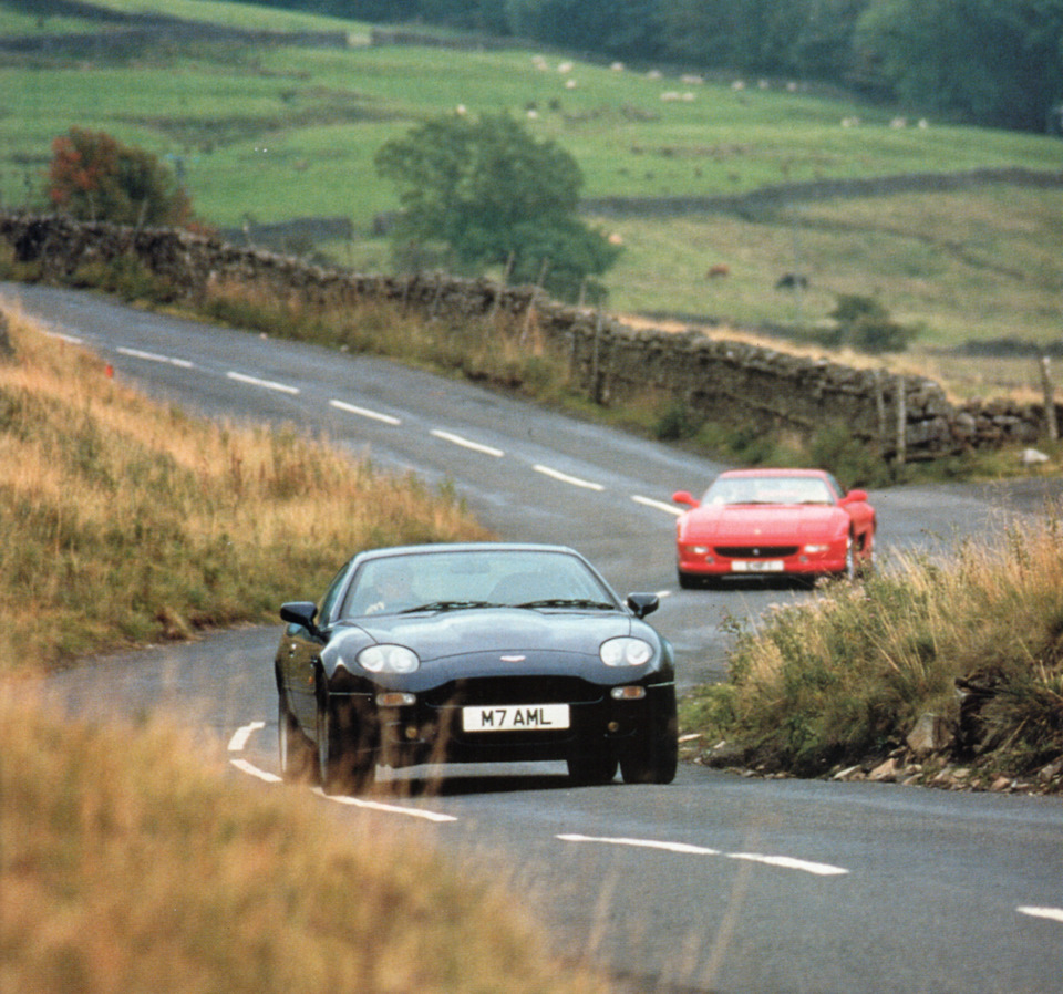 From here to eternity» — Aston Martin DB7 vs Ferrari F355 (перевод CAR  Magazine, декабрь 1994) — «История автомобилестроения» на DRIVE2