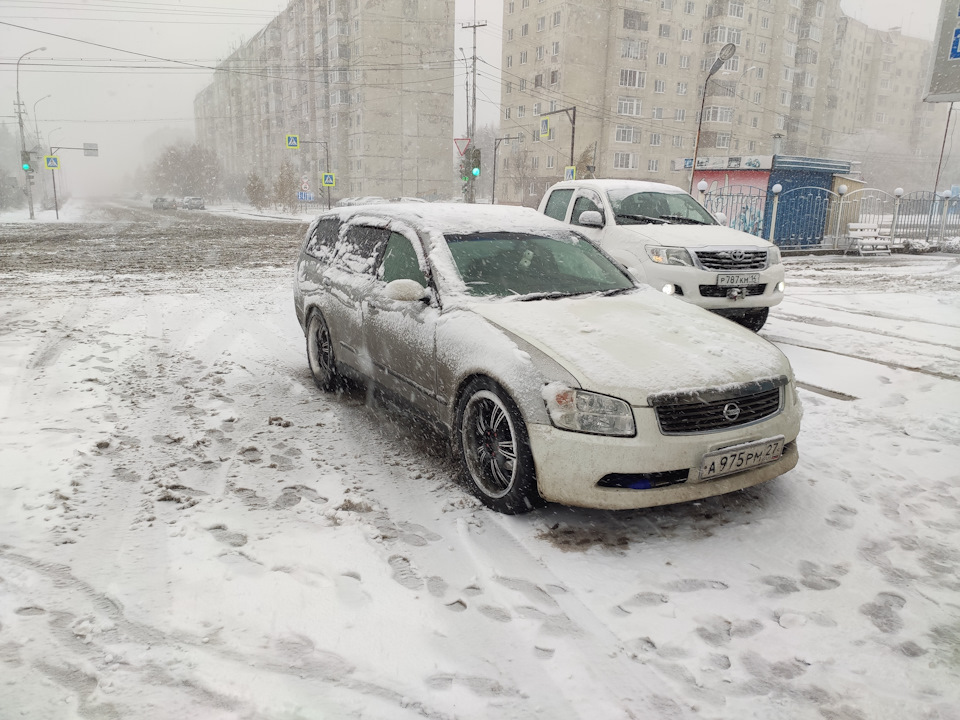 Zeta Antarctica sport 245/45r20 — Nissan Stagea (M35), 3,5 л, 2001 года шины DRIVE2