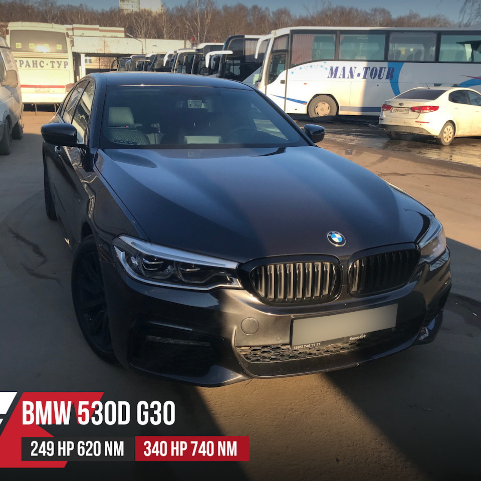 Чип тюнинг BMW 530D G3x 249hp Stage1 — Eurocode чип тюнинг на DRIVE2