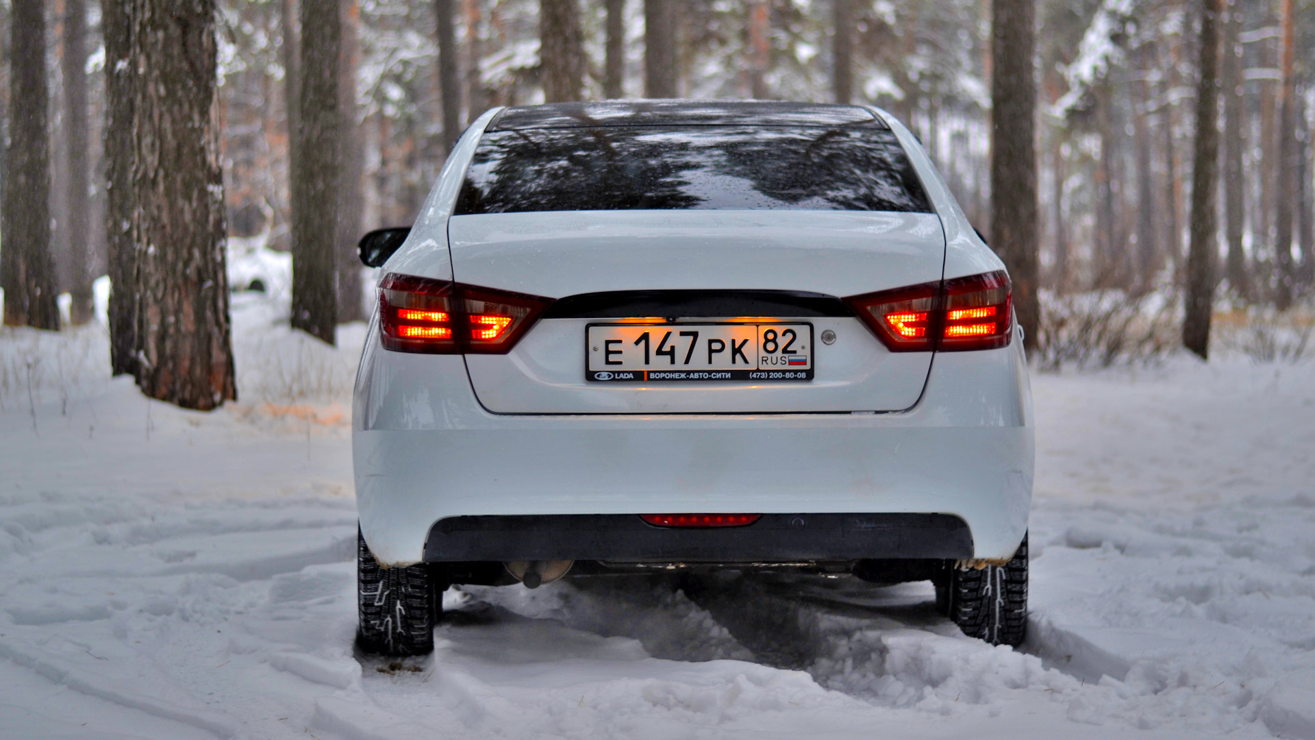 Lada Vesta 1.6 бензиновый 2016 | Белая бестия на DRIVE2