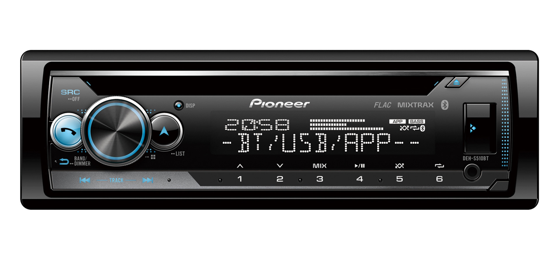 Автомобильная магнитола Pioneer DEH-S5150BT — Lada 2115, 1,6 л, 2008 года |  автозвук | DRIVE2