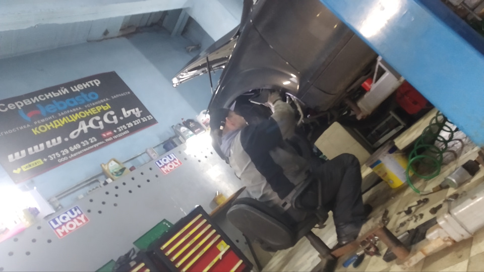 Ремонт автономного отопителя (Webasto) Audi Q7 — Audi Q7 (1G), 3 л ...