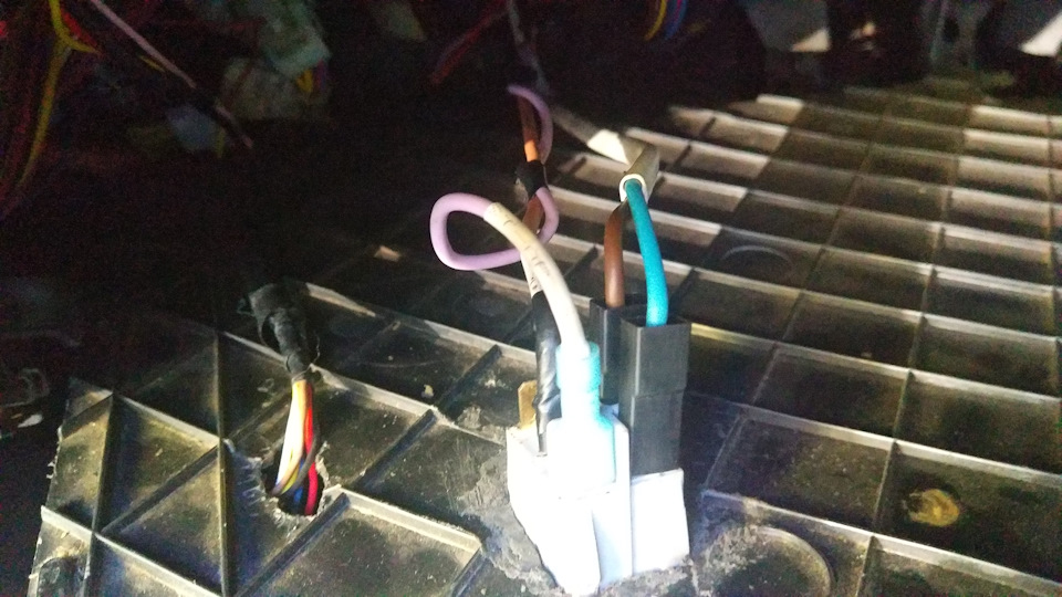 Замена датчика включения вентилятора, кнопка принудительного включения ...