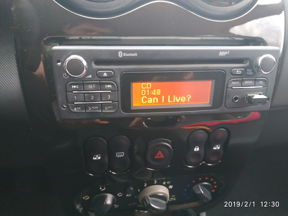 оригинальная магнитола дастера, попытка нр. 2 — Dacia Duster (1G), 1,5 ...