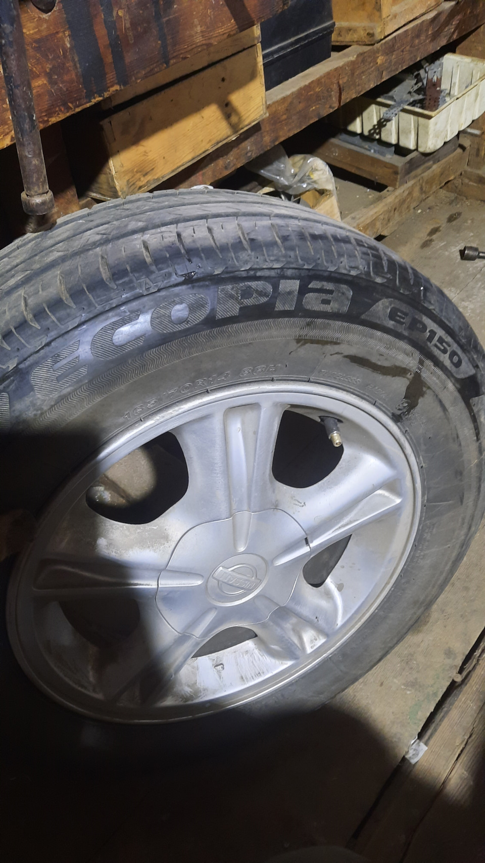 Отзыв о резине Bridgestone Ecopia EP150 185/70 R14 спустя год езды ...