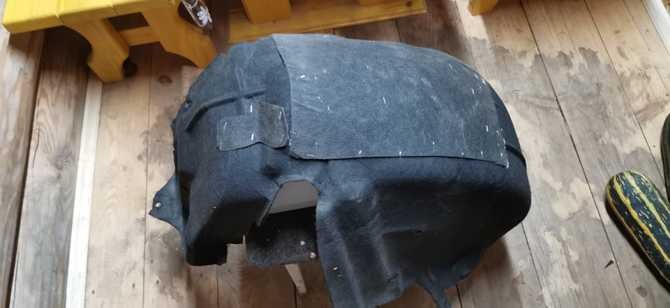 Ремонт и шумоизоляция войлочных локеров — Honda Civic Hatchback (9G), 1 ...