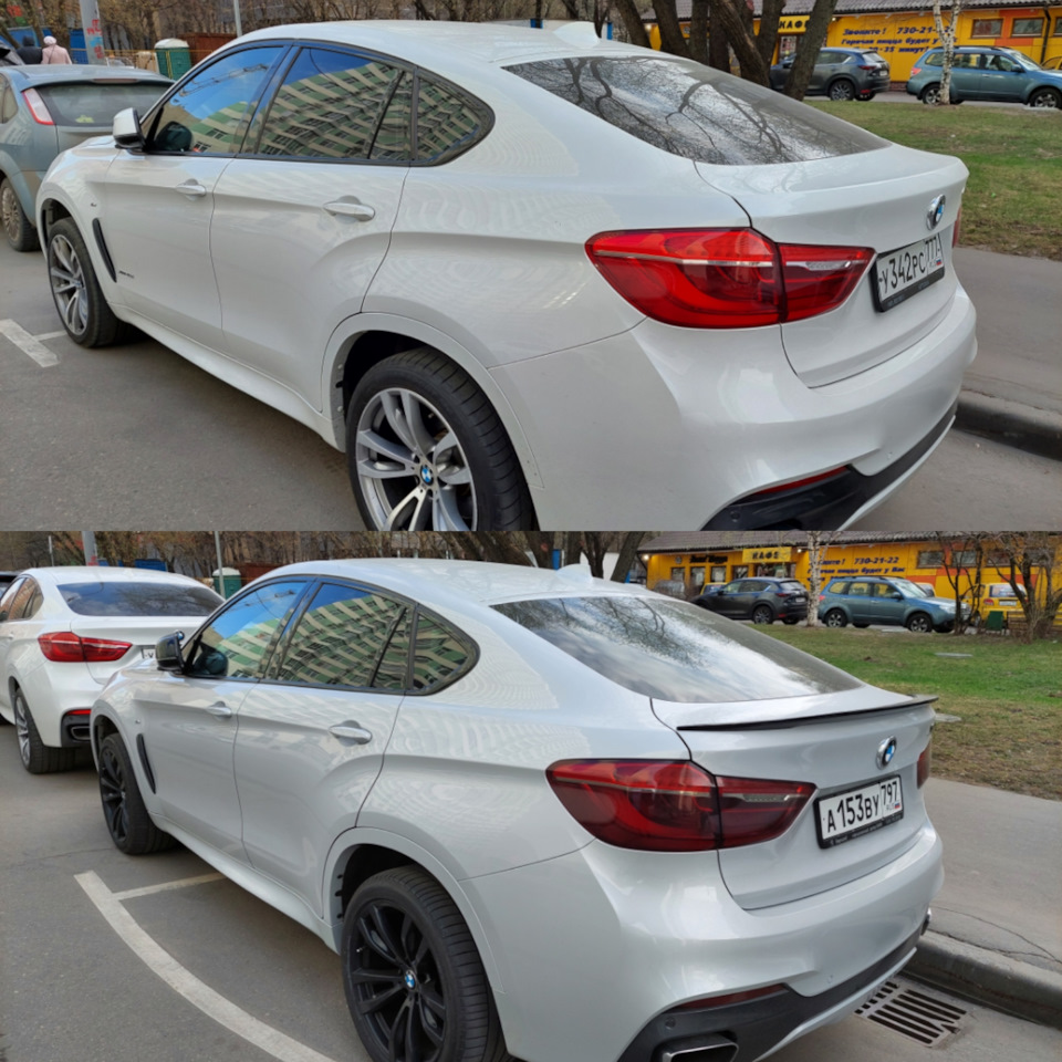 Редкий цвет Pearl Silver — BMW X6 (F16), 3 л, 2018 года | наблюдение |  DRIVE2