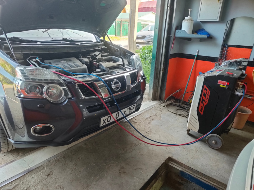 Цепляем прибор — Nissan X-Trail II (t31)