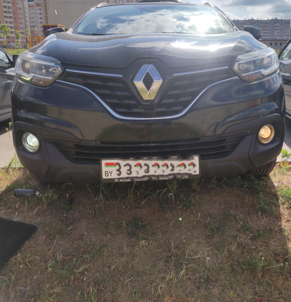 Установка диодных ламп в противотуманки. Устранение их мерцания ...