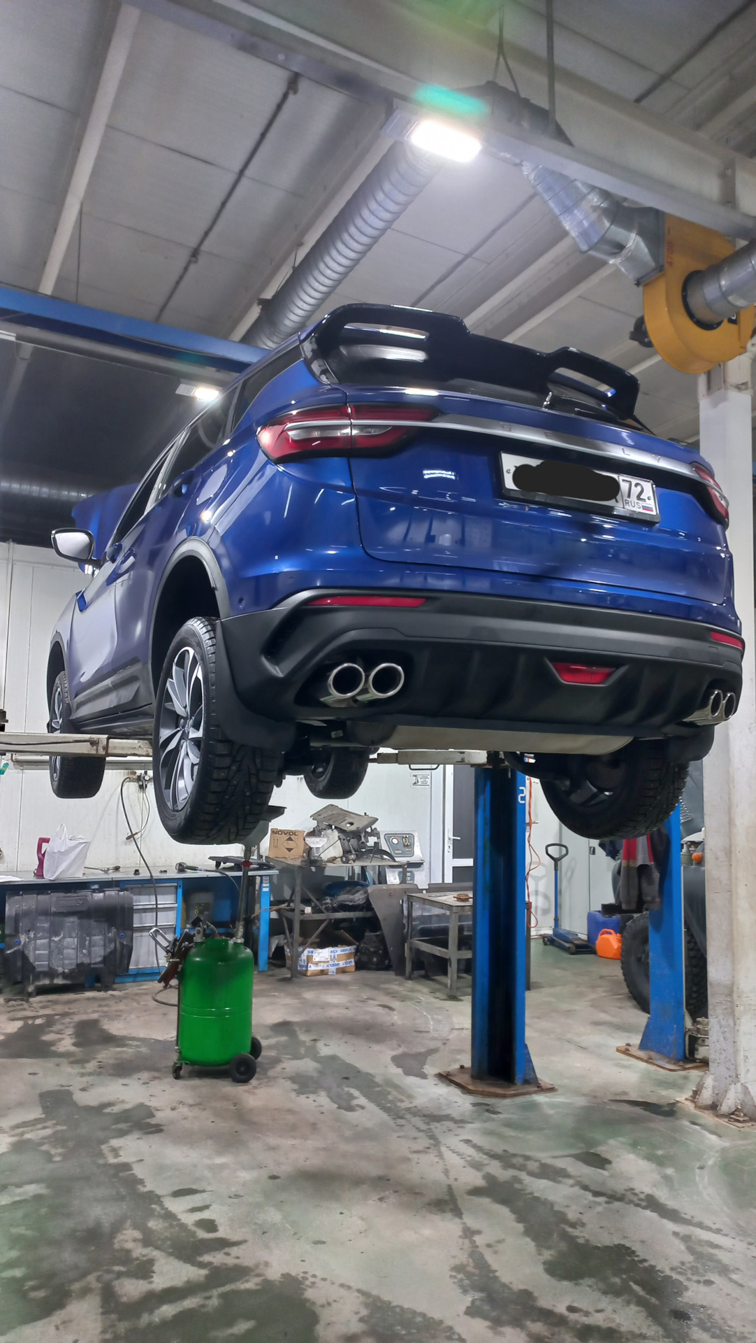 ТО-0 (замена масла) — Geely Coolray, 1,5 л, 2022 года | плановое ТО ...