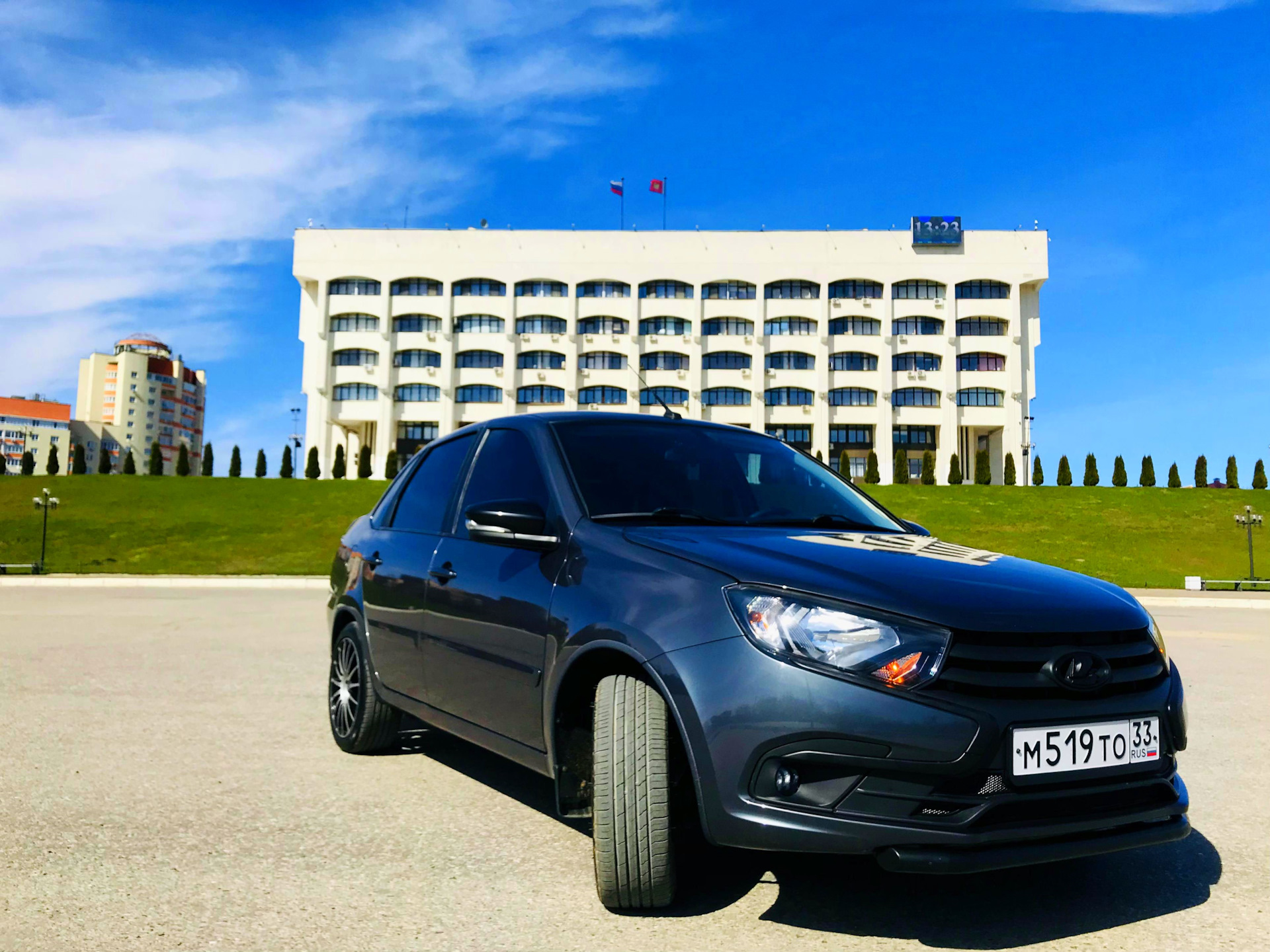 +500 к комфорту #2. Поясничный упор в Ладу Гранту. — Lada Гранта (2G ...