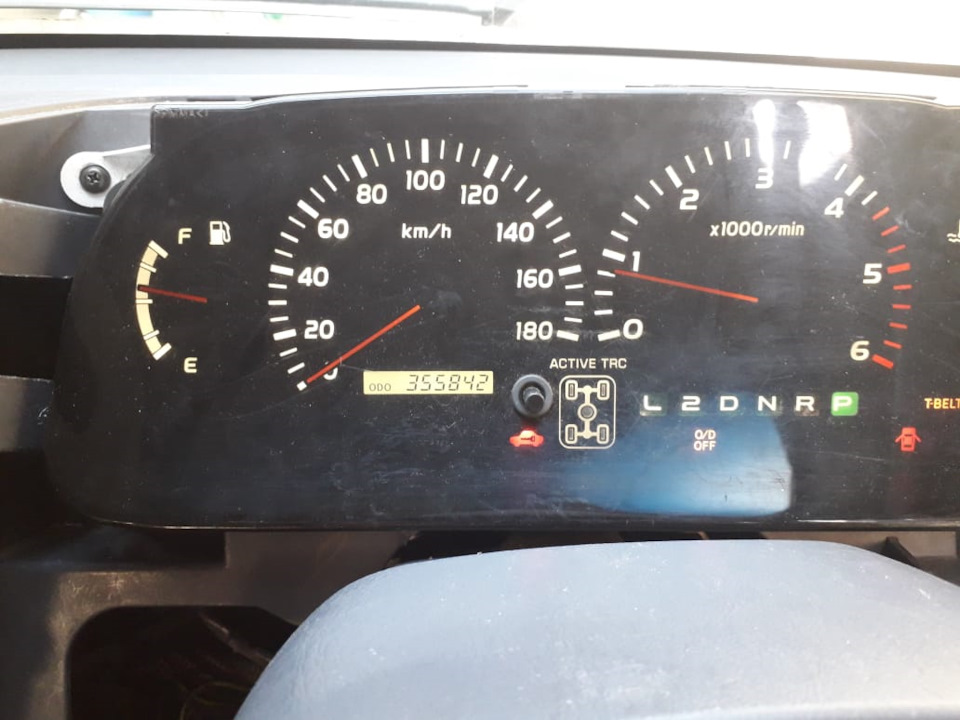 Лампочка иммобилайзера — Toyota Land Cruiser Prado 90-series, 3 л, 1997 ...