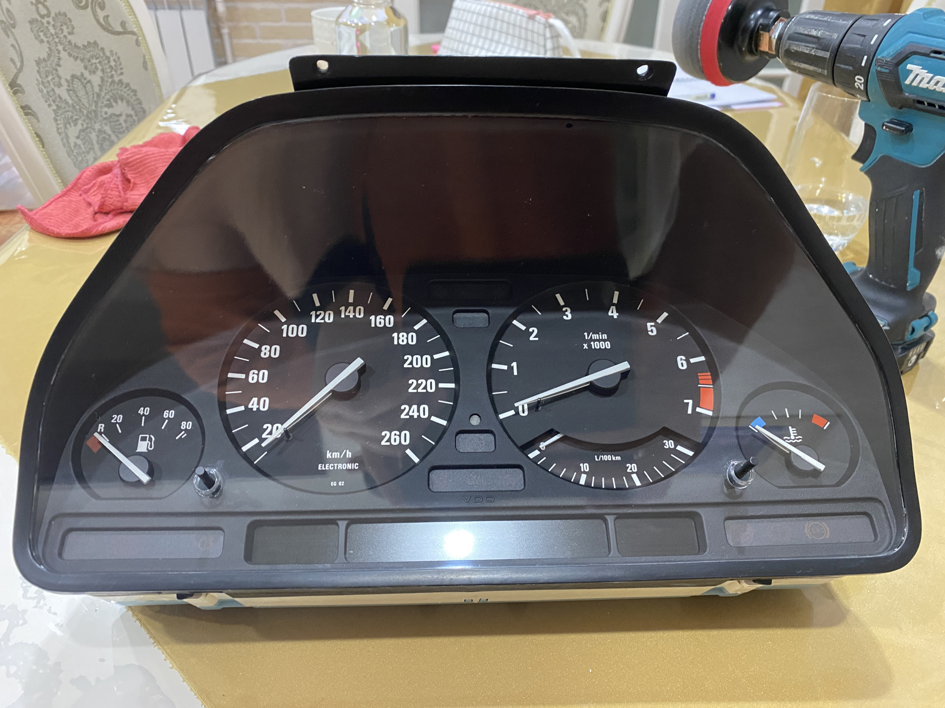 Ремонт щитка приборов — BMW 5 series Touring (E34), 2,5 л, 1992 года ...