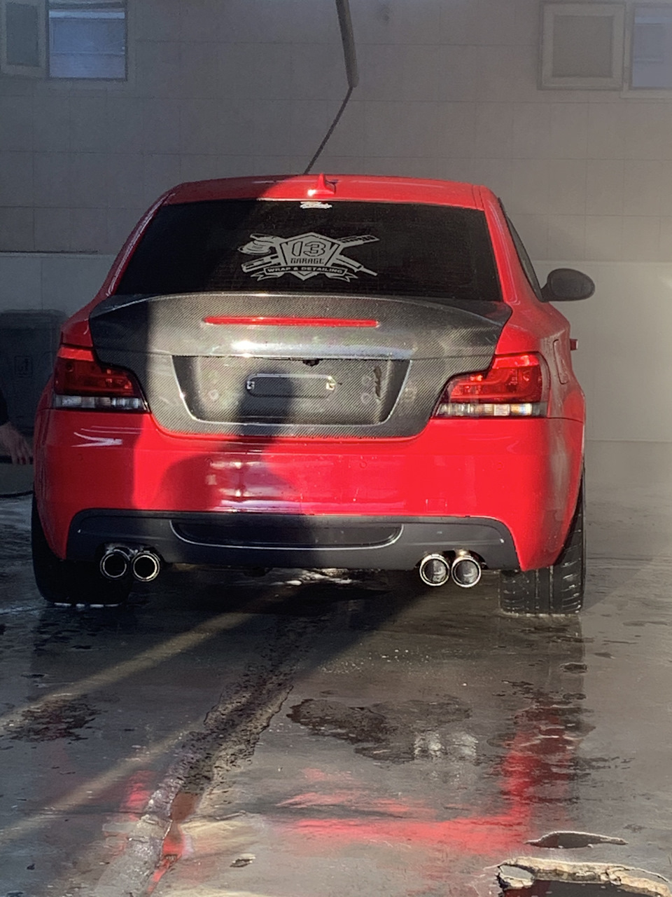 Выхлоп Remus quad exhaust и чип акпп. — BMW 1 series Coupe (E82), 3 л ...