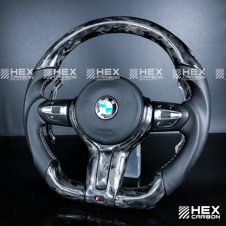 Карбоновый руль на BMW 3, F30 — HEXCarbon на DRIVE2