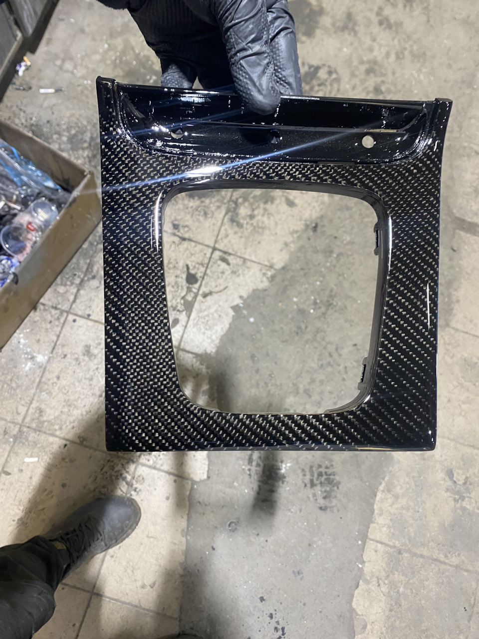 Антихром передней решетки и ламинация карбоном — Volvo XC90 (1G), 2,4 л ...