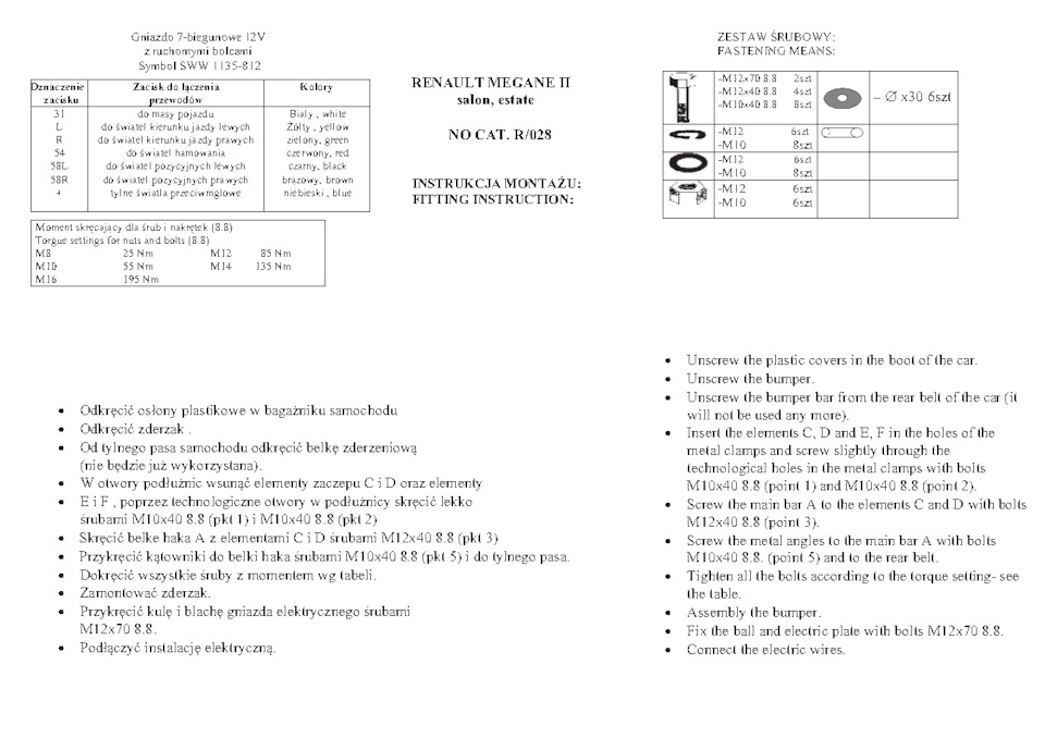 Фото в бортжурнале Renault Megane II. Запчасти на фото: 306521
