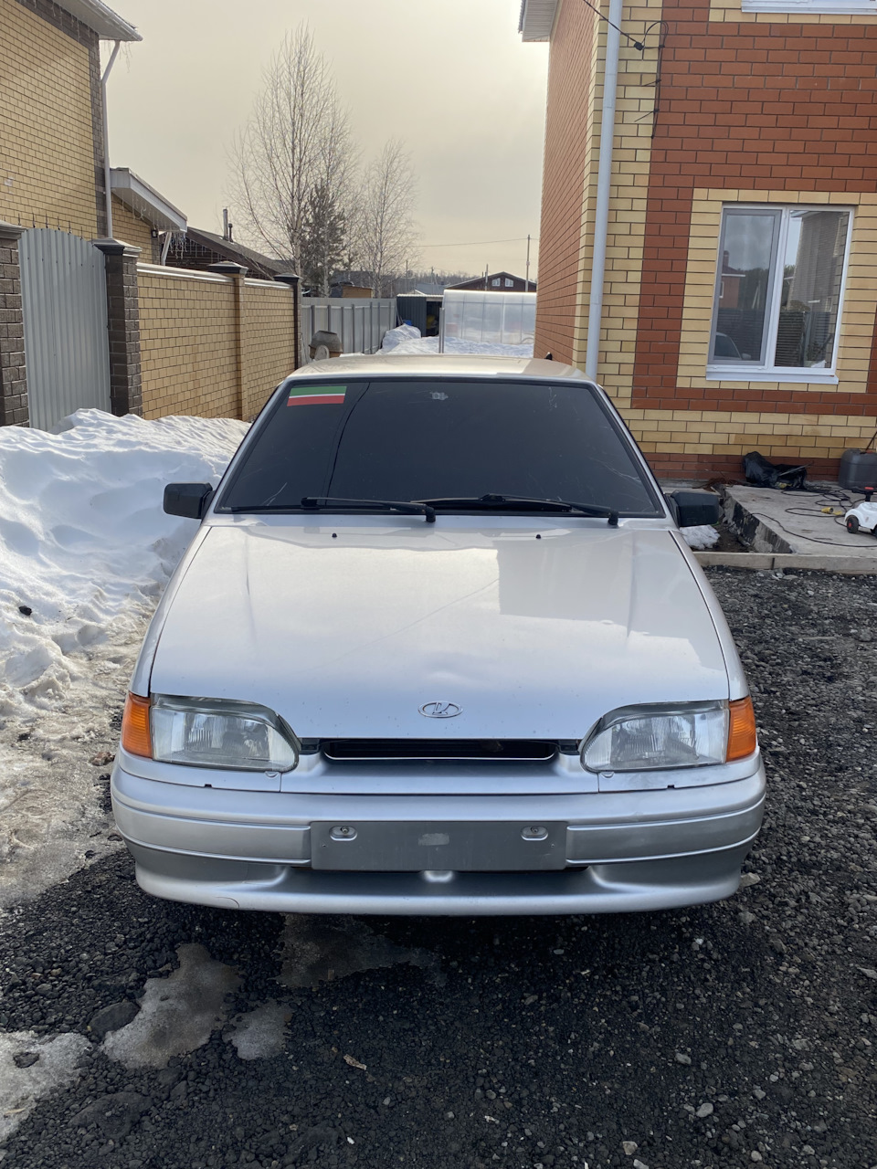 Бампера и молдинги в цвет машины — Lada 2114, 1,5 л, 2007 года | своими  руками | DRIVE2