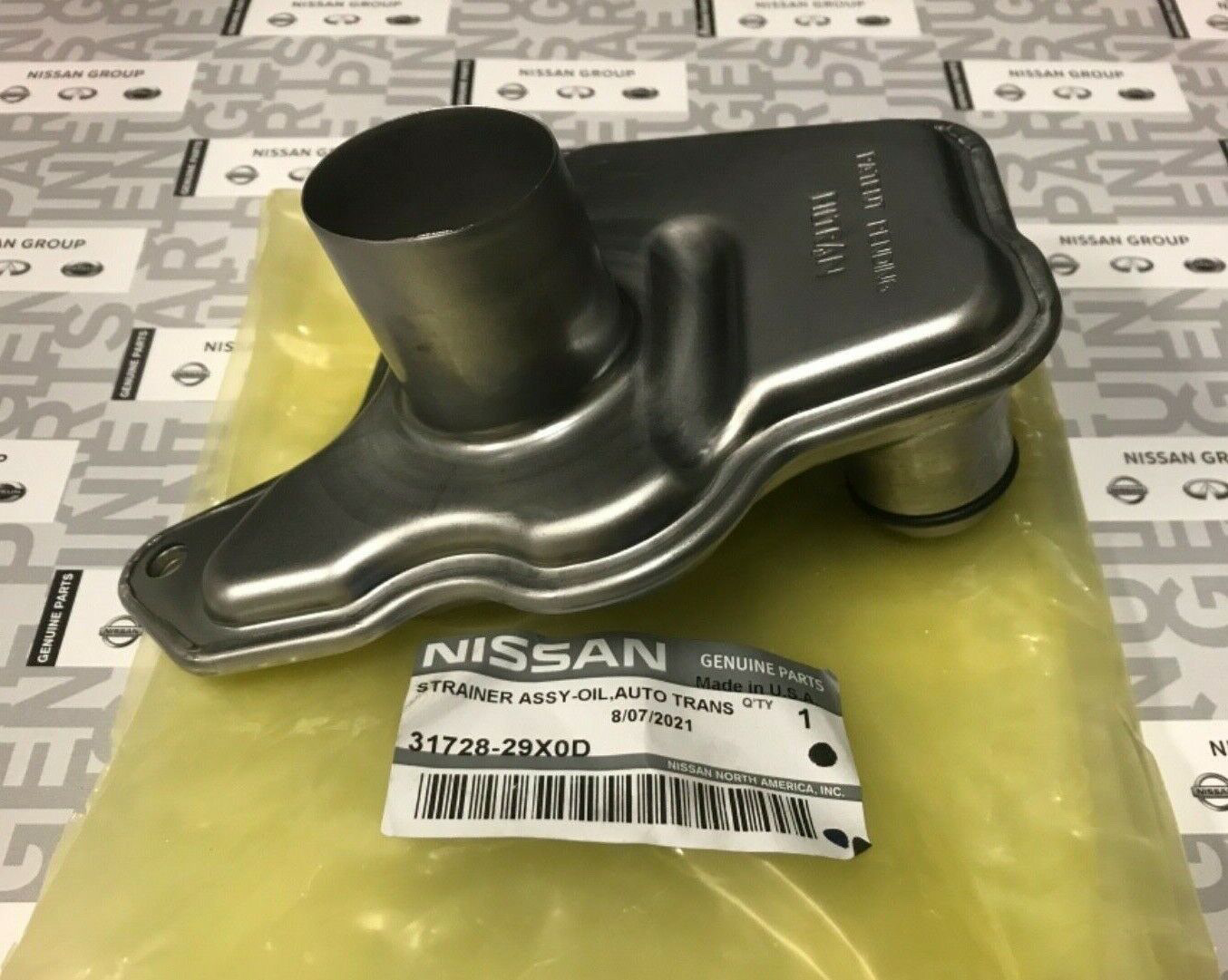 Фильтр акпп оригинал. Nissan 3172829x0d. 31728-29x0d. 3172829x0a. Nissan 31728-28x0a.