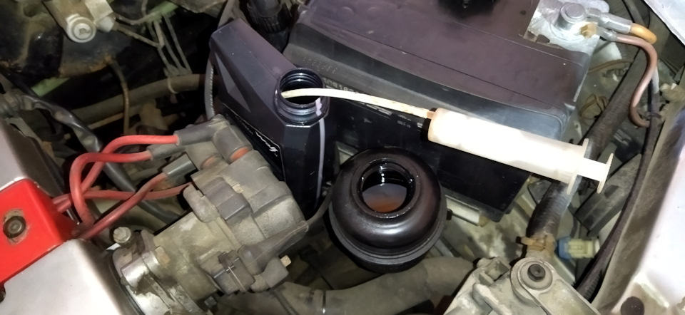 Сливаем жижу — Opel Astra F