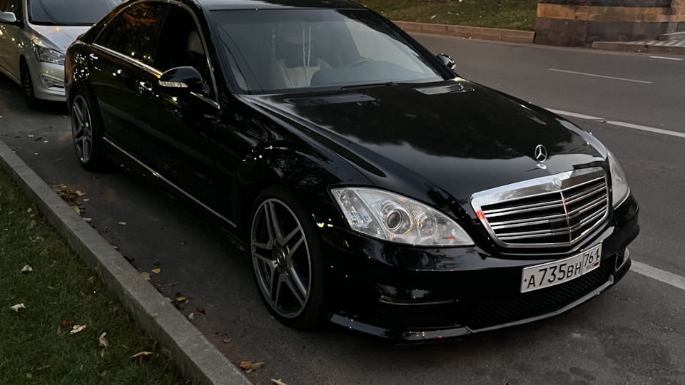 Из щупа выдавливает масло куда копать — Mercedes-Benz S-Class (W221), 5 ...