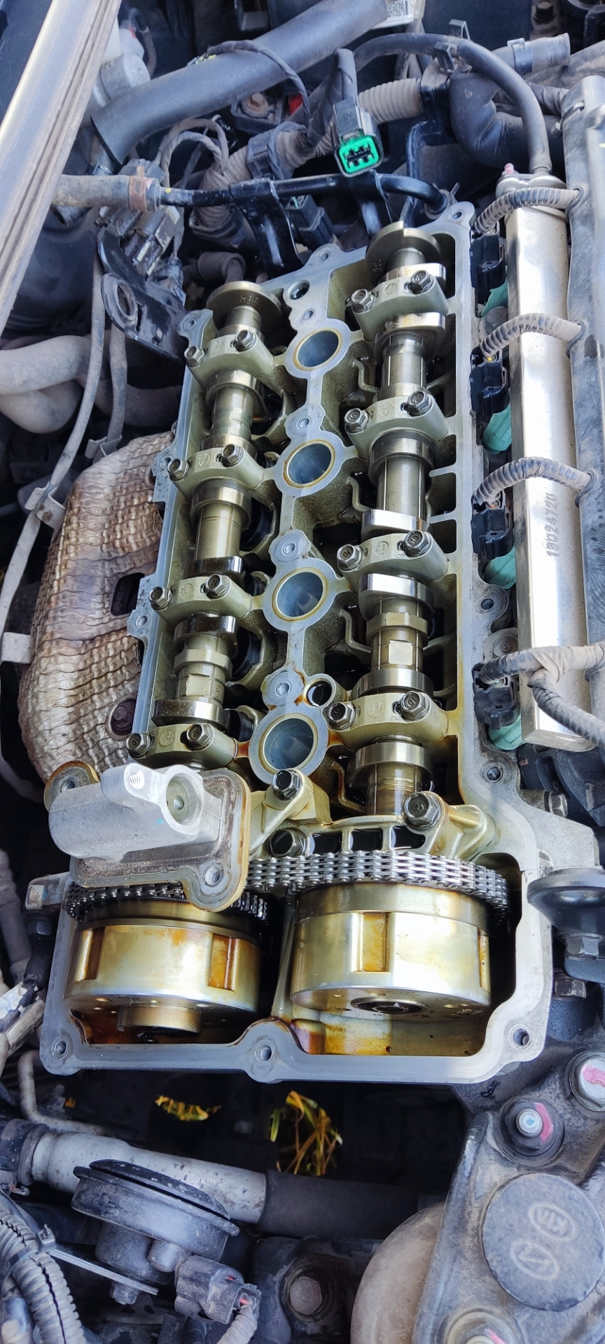 И снова замена прокладки клапанной крышки. — KIA Ceed (2G), 1,6 л, 2013 ...