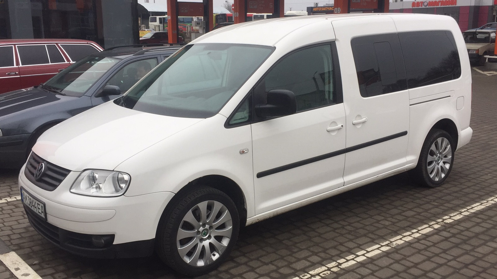 VW Caddy с тонировкой