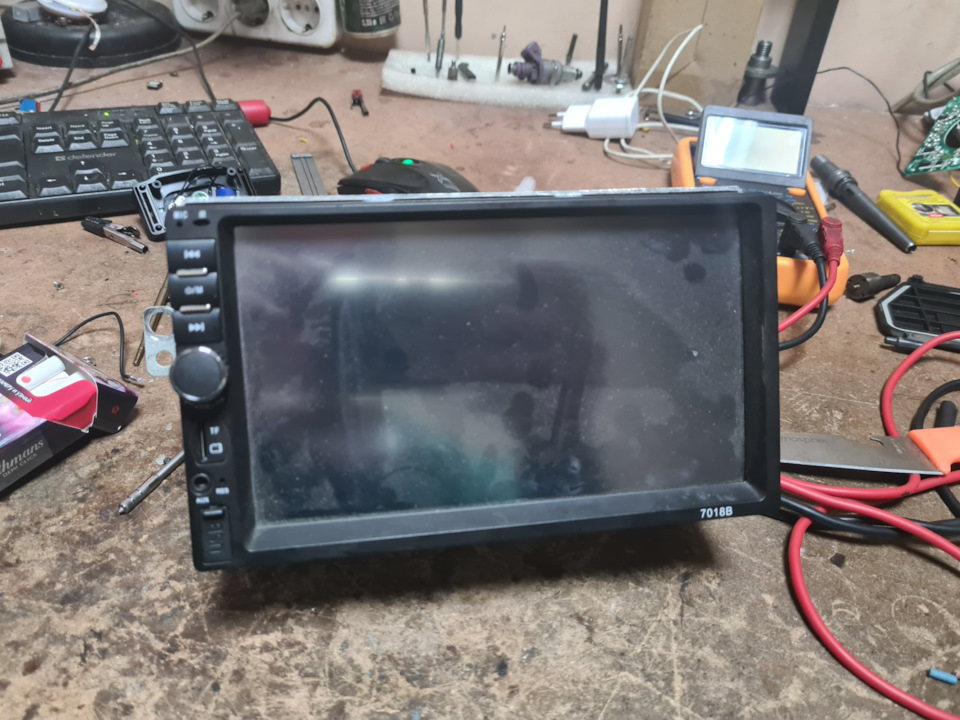 Китай Магнитола "доработка" — Toyota RAV4 (I), 2 л, 1995 года ...