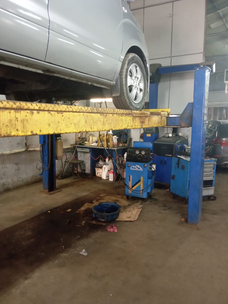 Замена масла в АКПП (регламентные работы) — Hyundai Grand Starex, 2,5 л ...