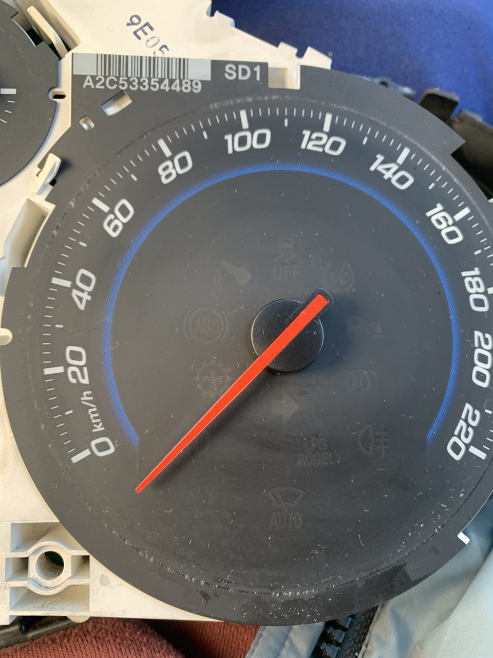 Упала стрелка спидометра — Chevrolet Cruze (1G), 1,6 л, 2009 года ...