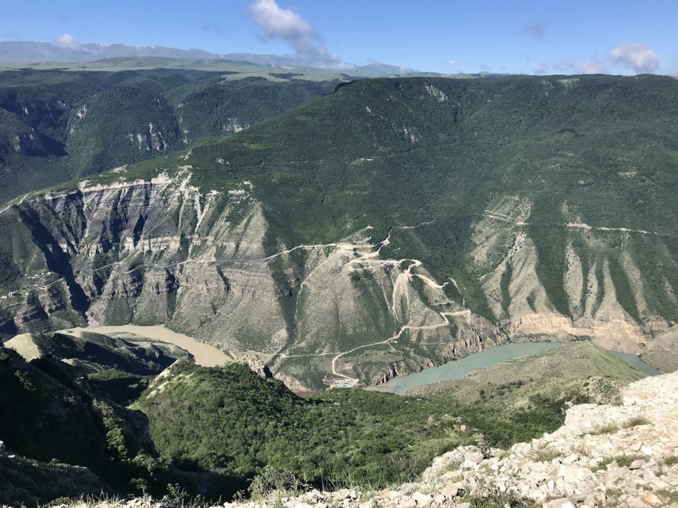 Сулакский каньон самостоятельно на машине